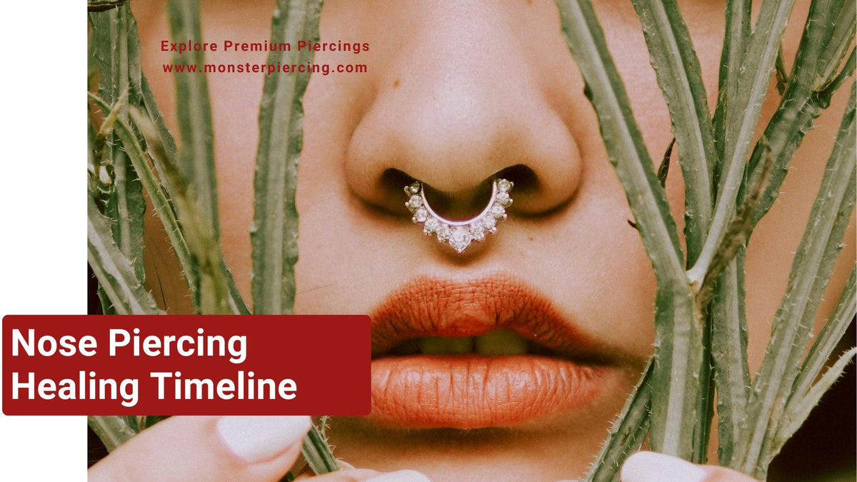 Nose Piercing Healing Timeline, What to Expect and How to Speed It Up