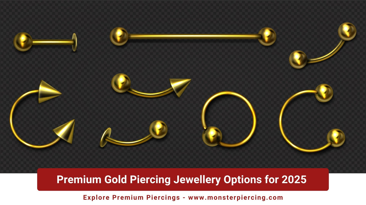 Premium Gold Piercing Jewellery Options for 2025