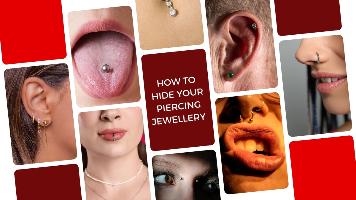 How to Hide Your Piercing Jewellery