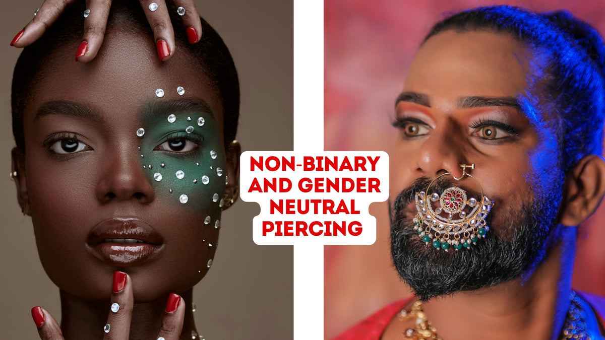 The Most Non-Binary and Gender Neutral Piercing Jewellery Styles to Get