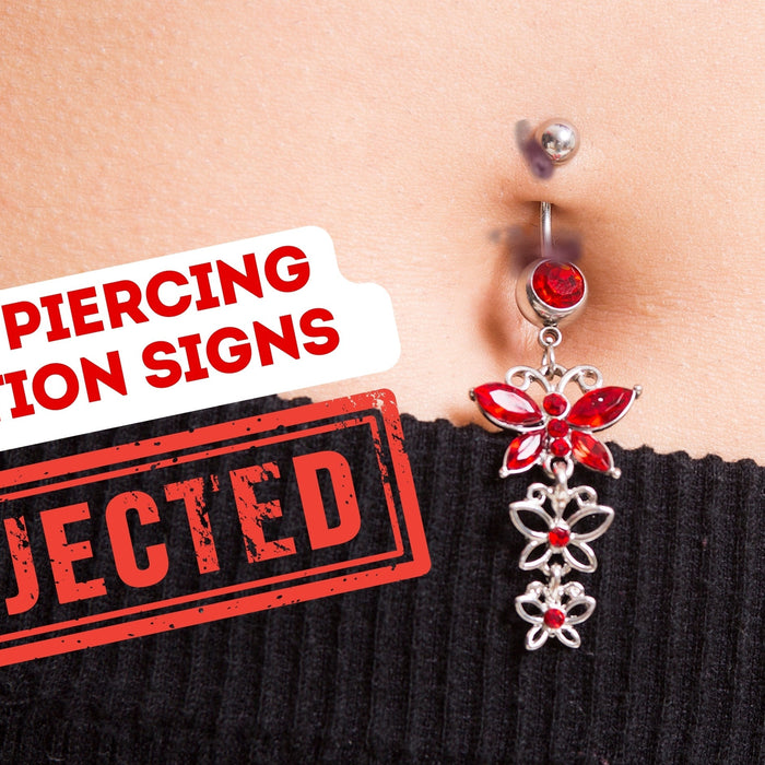 Top Daily Signs Your Belly Piercing is Being Rejected