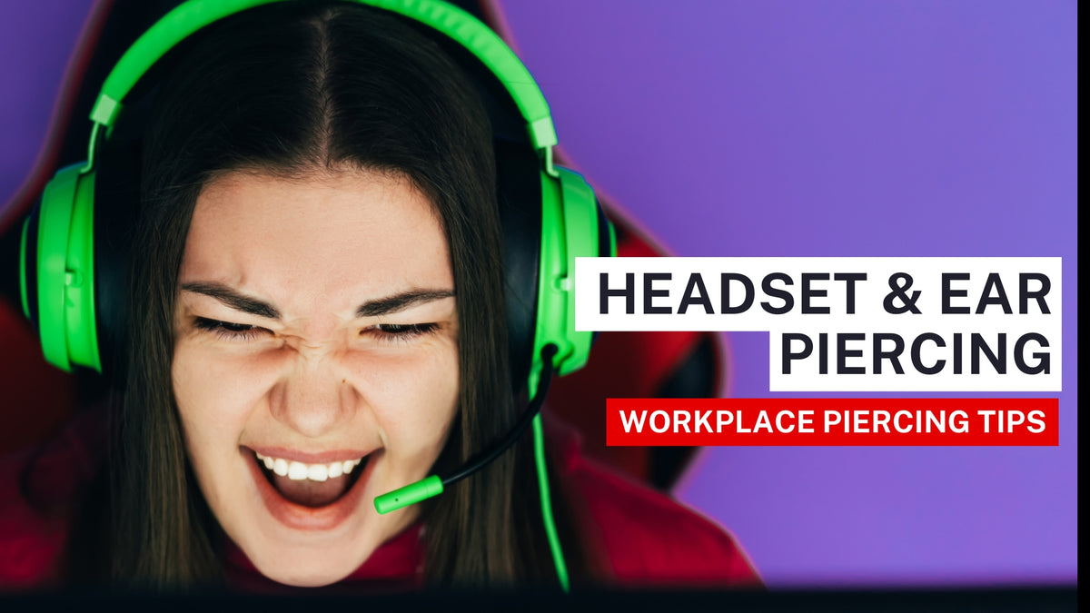 How to Survive the Workday with Ear Piercing Jewellery and a Headset