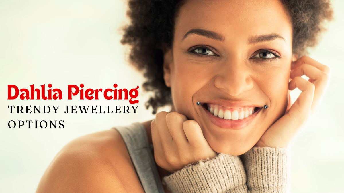 What Jewellery Options are there for Dahlia aka Joker Piercing