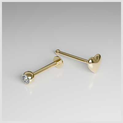 Gold Piercing Jewellery