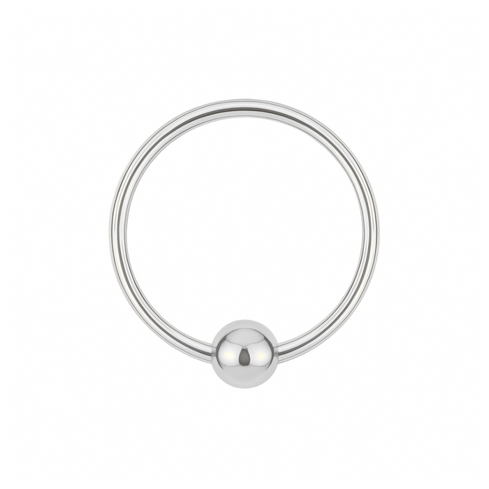925 Sterling Silver 20G (0.8mm) BCR Nose Ring