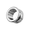 316L Surgical Steel Basic Double Flared Internally Threaded Tunnel