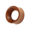 Organic Teak Wood Double Flared Ear Tunnel