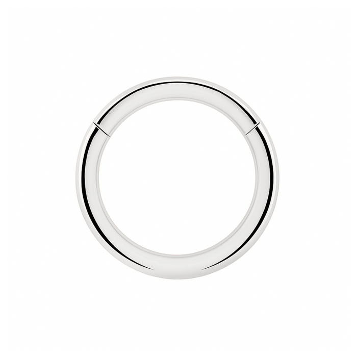 925 Sterling Silver Classic Hinged Segment Clicker Ring - Monster Piercing