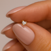 14K Gold Heart Cubic Zirconia Jewelled Nose Screw Stud - Monster Piercing