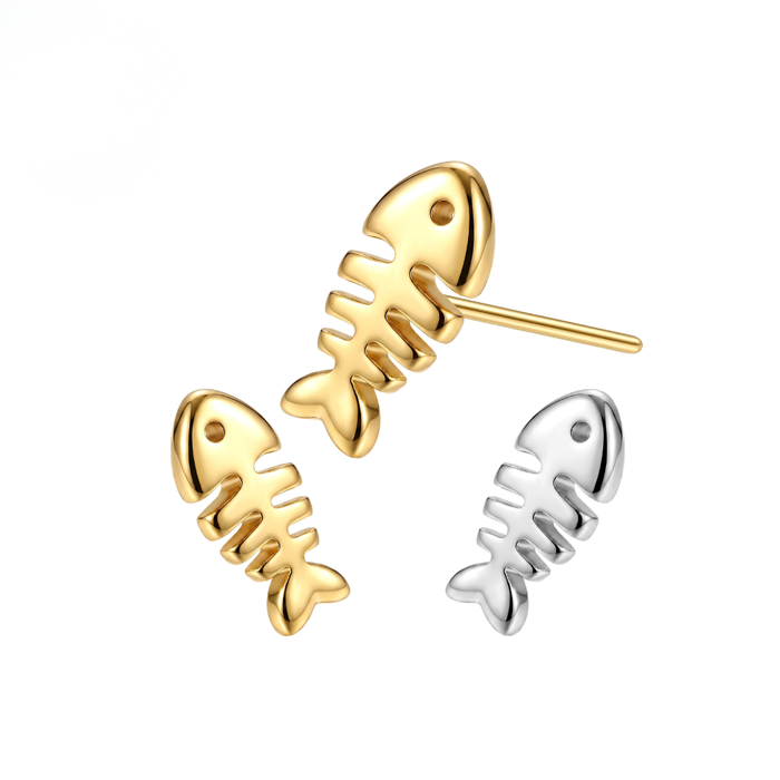 G23 Titanium Fishbone Threadless Labret Accessory Top