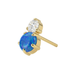 G23 Titanium Opal & CZ Duo Threadless Labret Accessory Top Monster Piercing United Kingdom