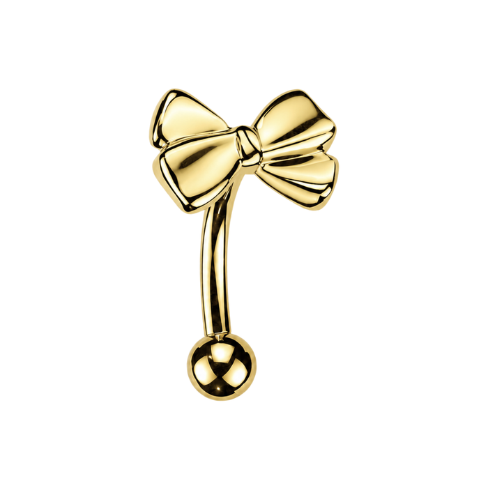 G23 Grade Titanium Ribbon Curved Bar