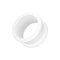 White Silicone Ear Tunnel