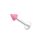 316L Surgical Steel Labret with Pastel Traditional UV Cone (Pack of 10)