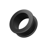 Black Silicone Ear Tunnel