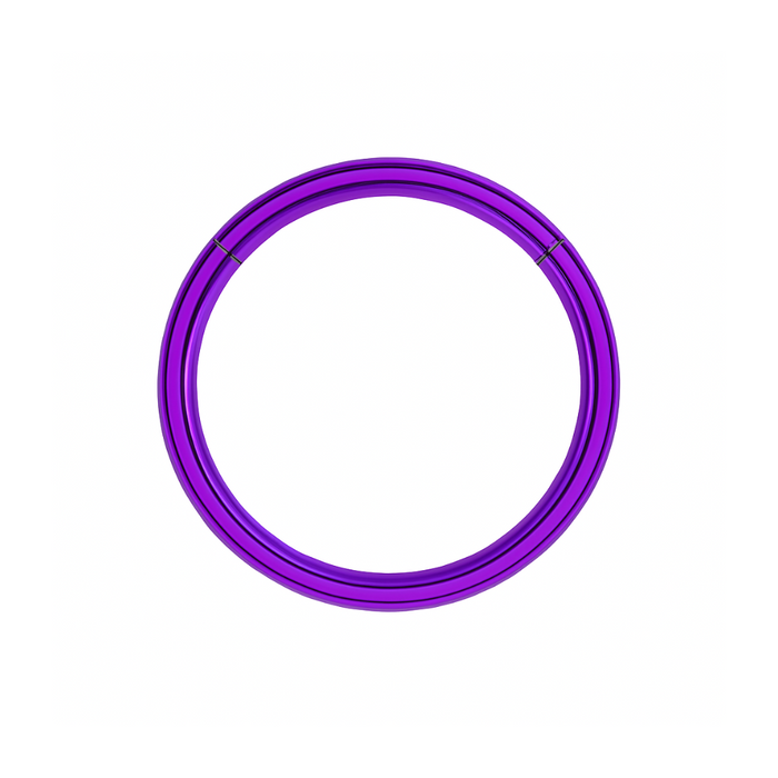 316L Surgical Steel 20G Hinged Segment Clicker Ring - Monster Piercing