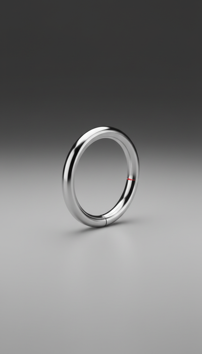 Surgical Steel Seamless Hoop Ring