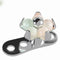 G23 Titanium Opal Stone Studded Flower Dermal Anchor Top