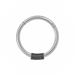 316L Surgical Steel Hinged Segment Ring with Spring - Monster Piercing