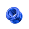 316L Surgical Steel Dark Blue Flesh Tunnel