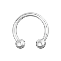G23 Titanium Circular Barbell with Ball