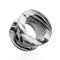 316L Surgical Steel Black Painted Screw Fit Flesh Tunnel