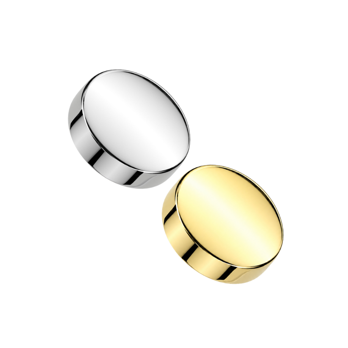 G23 Titanium Plain Disc Dermal Anchor Top