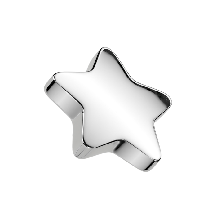 G23 Titanium Plain Star Tragus Top