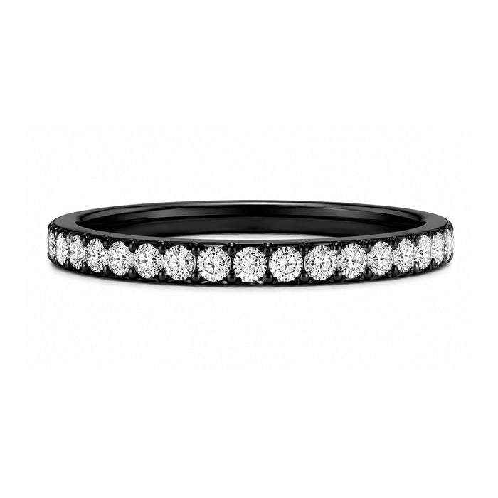316L Surgical Steel Micro Setting CZ Stones in Hinged Segment Clicker Ring