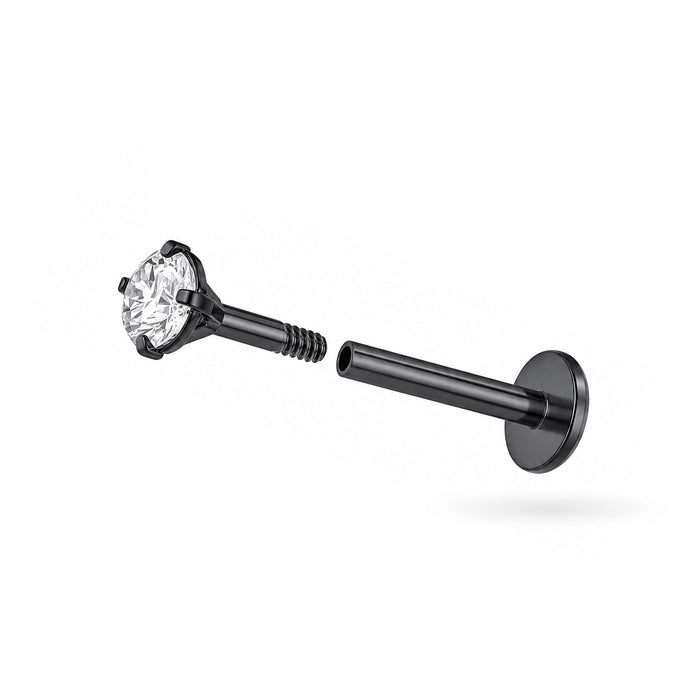 316L Surgical Steel Internal Threaded Cartilage Helix Tragus Piercing Stud United Kingdom