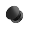 UV Black Screw Fit Flesh Tunnel