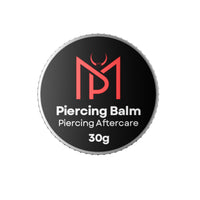 Cocoa Butter Balm piercing aftercare label