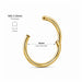 14K Gold Classic Hinged Segment Clicker Ring United Kingdom