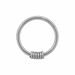 316L Surgical Steel Hinged Segment Ring with Spring - Monster Piercing