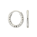 925 Sterling Silver Laser Cut Hoop Ring