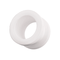 316L Surgical Steel Basic White External Threaded Tunnel