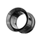 316L Surgical Steel Double Flared Black Internally Threaded Tunnel