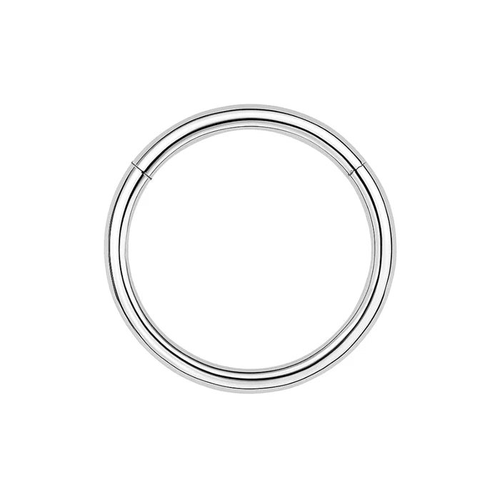 G23 Titanium Classic Hinged Segment Clicker Ring