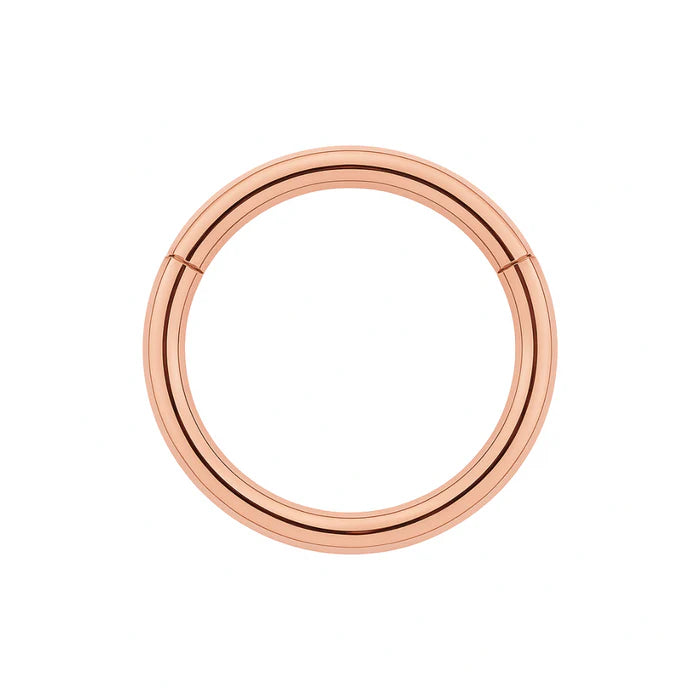 9K Gold Classic Hinged Segment Clicker Ring
