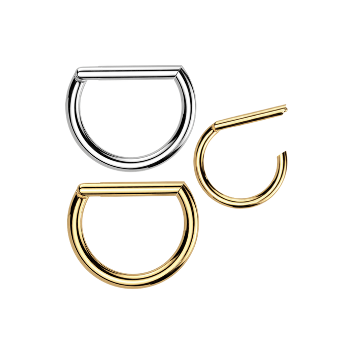 G23 Titanium D-Shaped Hinged Segment Clicker