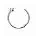 14K Gold Open Hoop Nose Ring - Monster Piercing