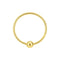 925 Sterling Silver 22G (0.6mm) BCR Nose Ring