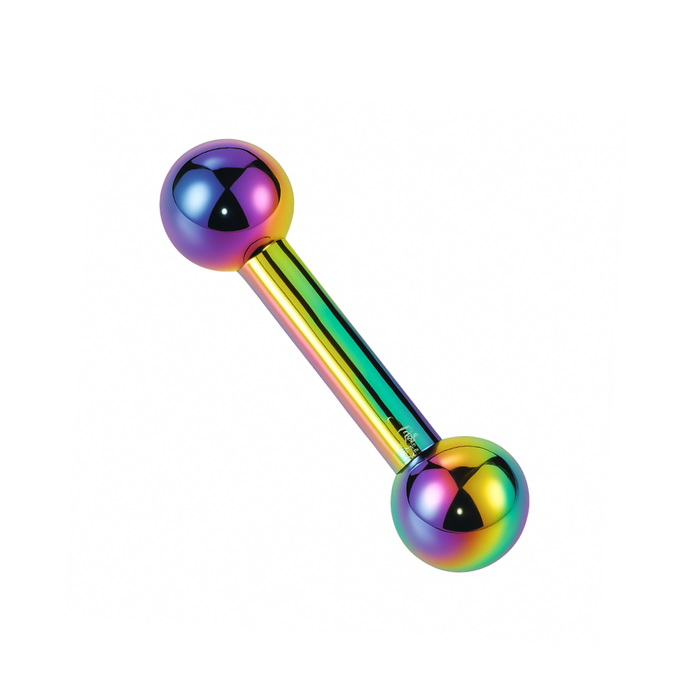 316L Surgical Steel Anodised Tongue Barbell with Ball - Monster Piercing