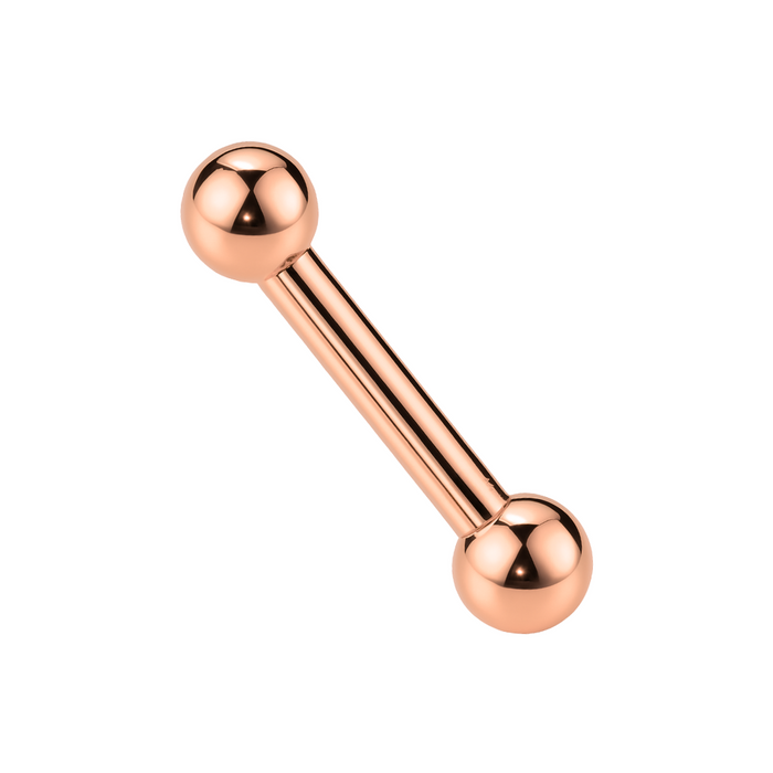 316L Surgical Steel Anodised Tongue Barbell with Ball - Monster Piercing