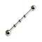 316L Surgical Steel Notched Ear Industrial Barbell