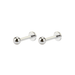 925 Sterling Silver Ball Top Labret Pair Labret Lip Rings