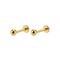 925 Sterling Silver Ball Top Labret Pair