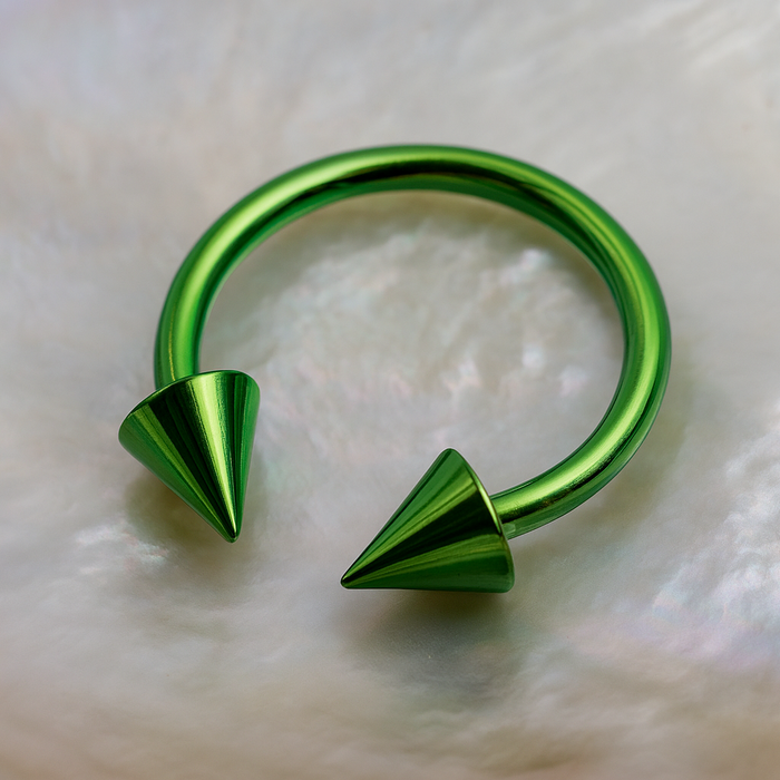 G23 Titanium Cone-End Circular Barbell - Monster Piercing