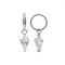 316L Surgical Steel Kite CZ Drop Earrings