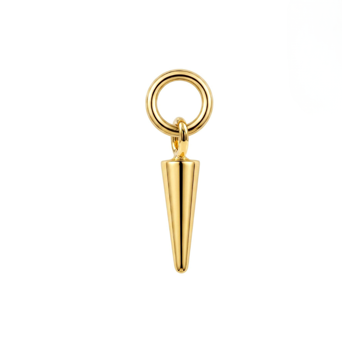 316L Surgical Sleek Spike Dangle Clicker Charm